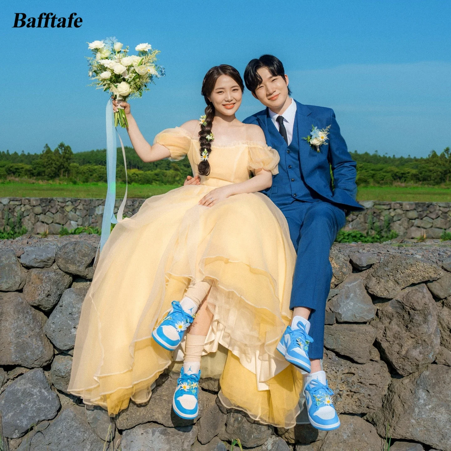 Yellow Prom Dresses: Korean Bridal, Evening Gowns, Customized Style