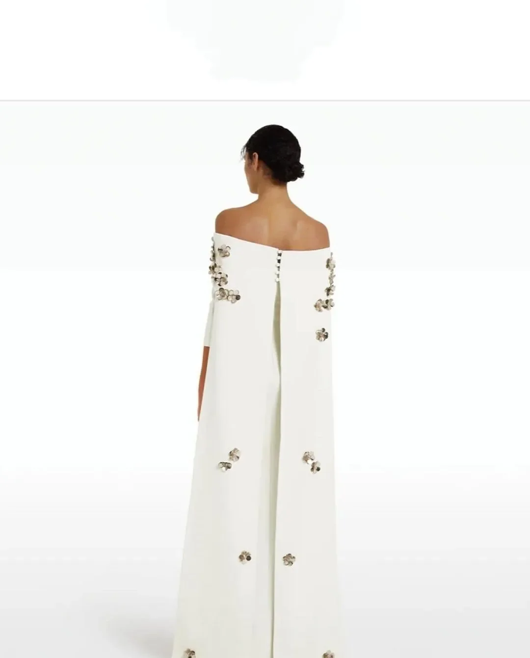 Yellow Prom Dresses: Elegant Off-Shoulder Crystals Beading Evening Gown - Image 2